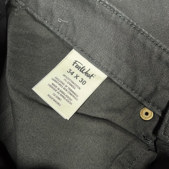 Far West Designed in Canada Black Jeans - Picture 3 of 5